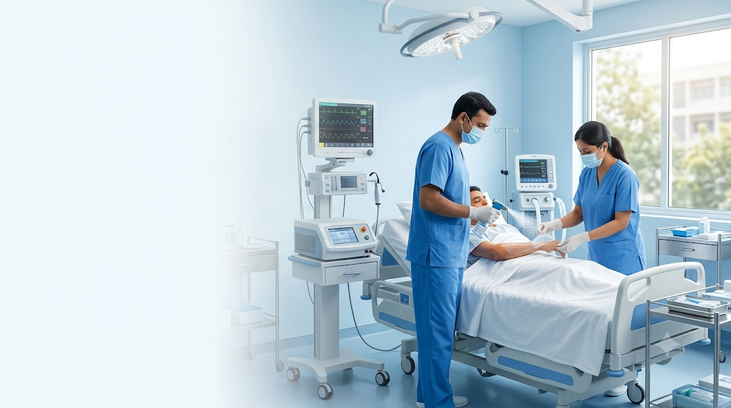 AIIMS Burn Care Team